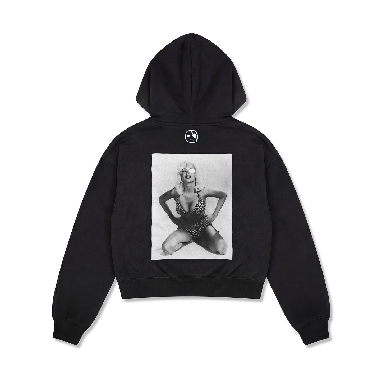 WHITE LEOPARD HOODIE