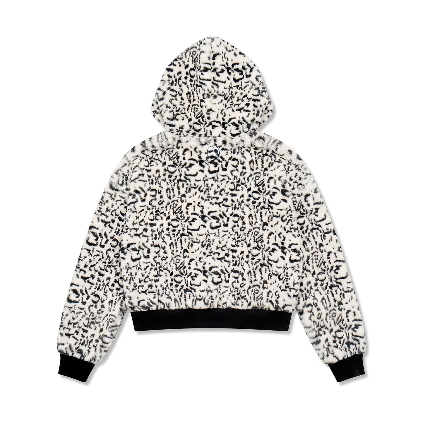 WHITE LEOPARD HOODIE